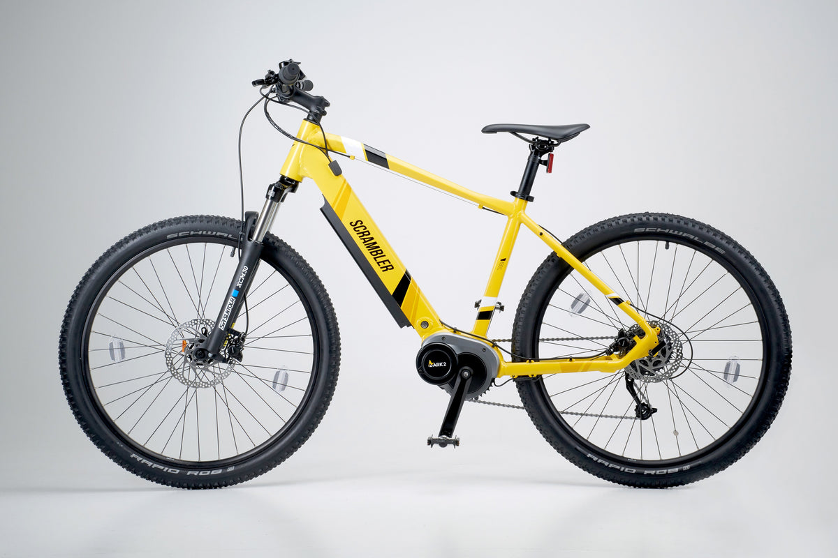 Scrambler style hot sale electric bike