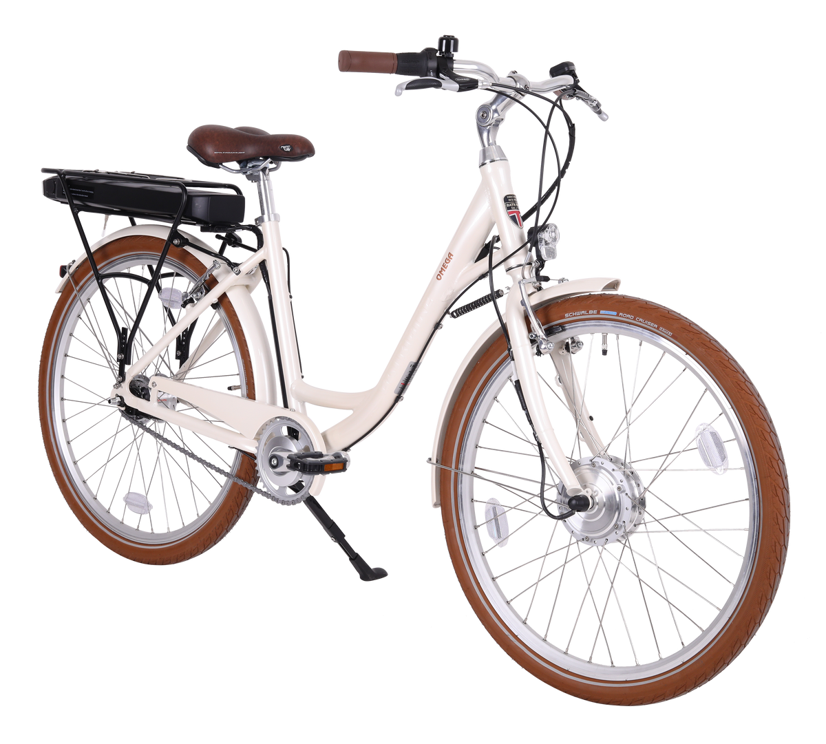 Omega step through, low seat eBike with 26" wheels | eBikes for sale