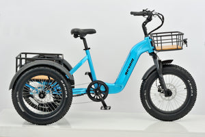 T2 Fat Tyre Electric Mountain Tricycle from Powabyke